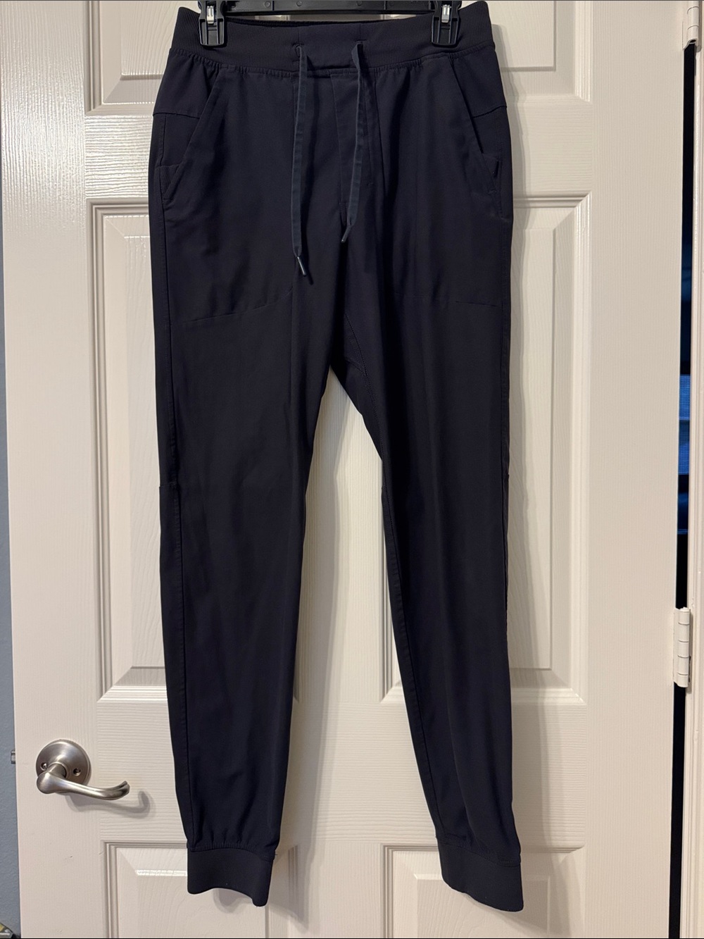 Lululemon Men's ABC Black Jogger Pants with Drawstring